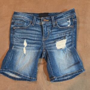 Buckle Women's Ripped Blue Jean Shorts